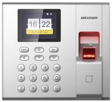 Parmak İzi PDKS Sistemleri HIKVISION DS K1T8003MF PARMAK IZI VE MIFARE KART OKUMA TERMINALI 2 | Parmak İzi PDKS Sistemleri