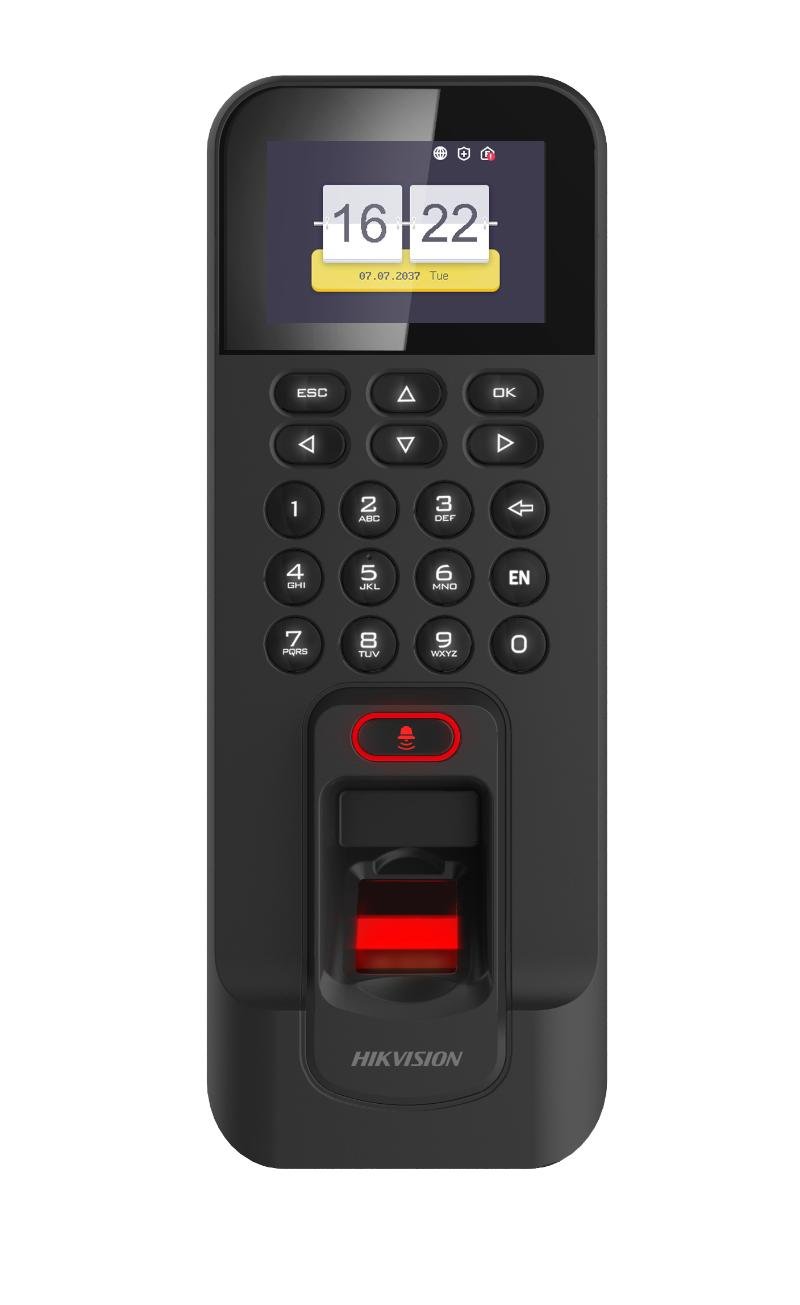 Parmak İzi PDKS Sistemleri HIKVISION DS K1T804AMF PARMAK IZI VE MIFARE KART OKUMA TERMINALI 1 | Parmak İzi PDKS Sistemleri